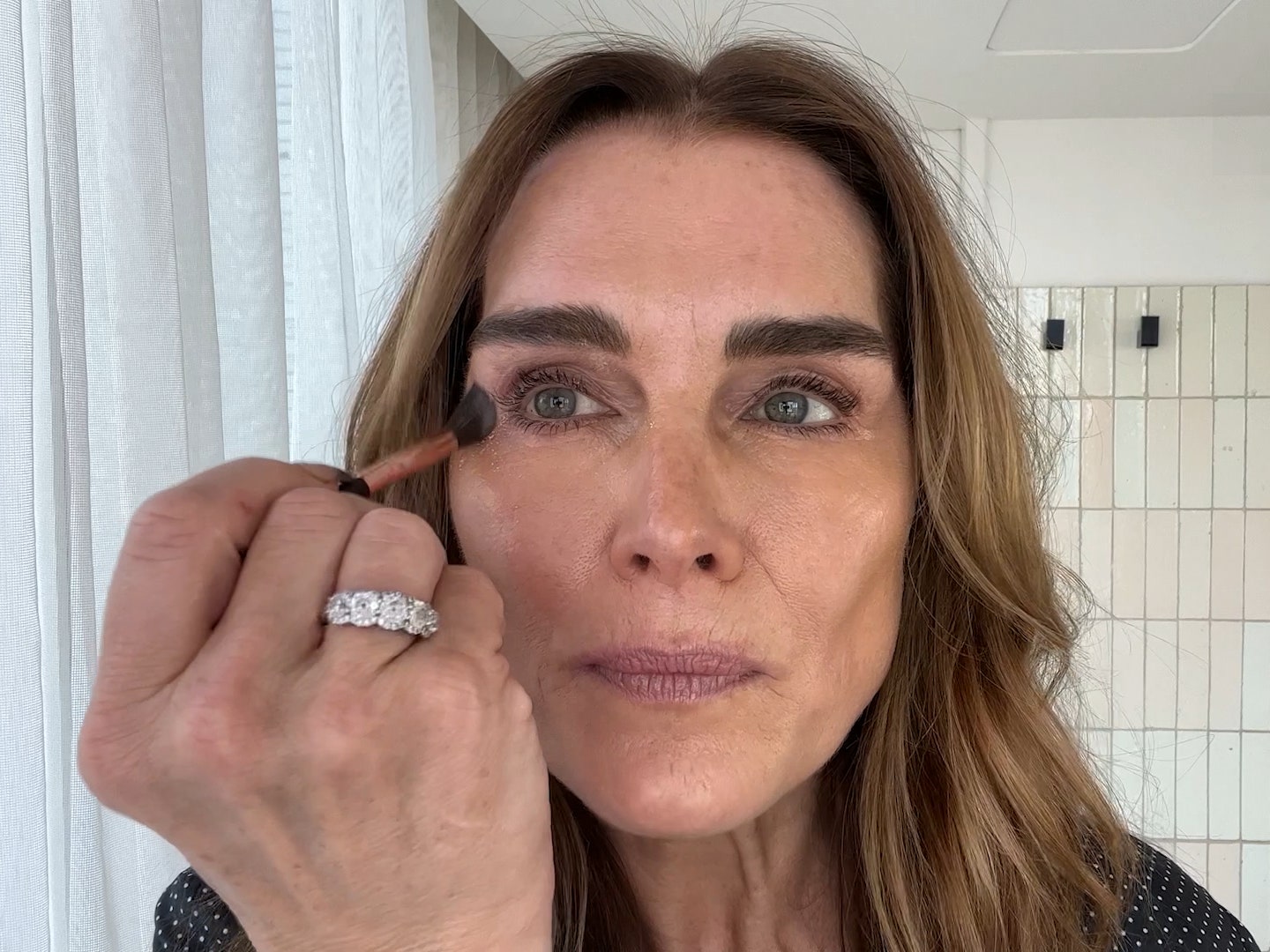 Brooke Shields’s Guide to Less-Is-More Makeup and Skin Care in Your 50s