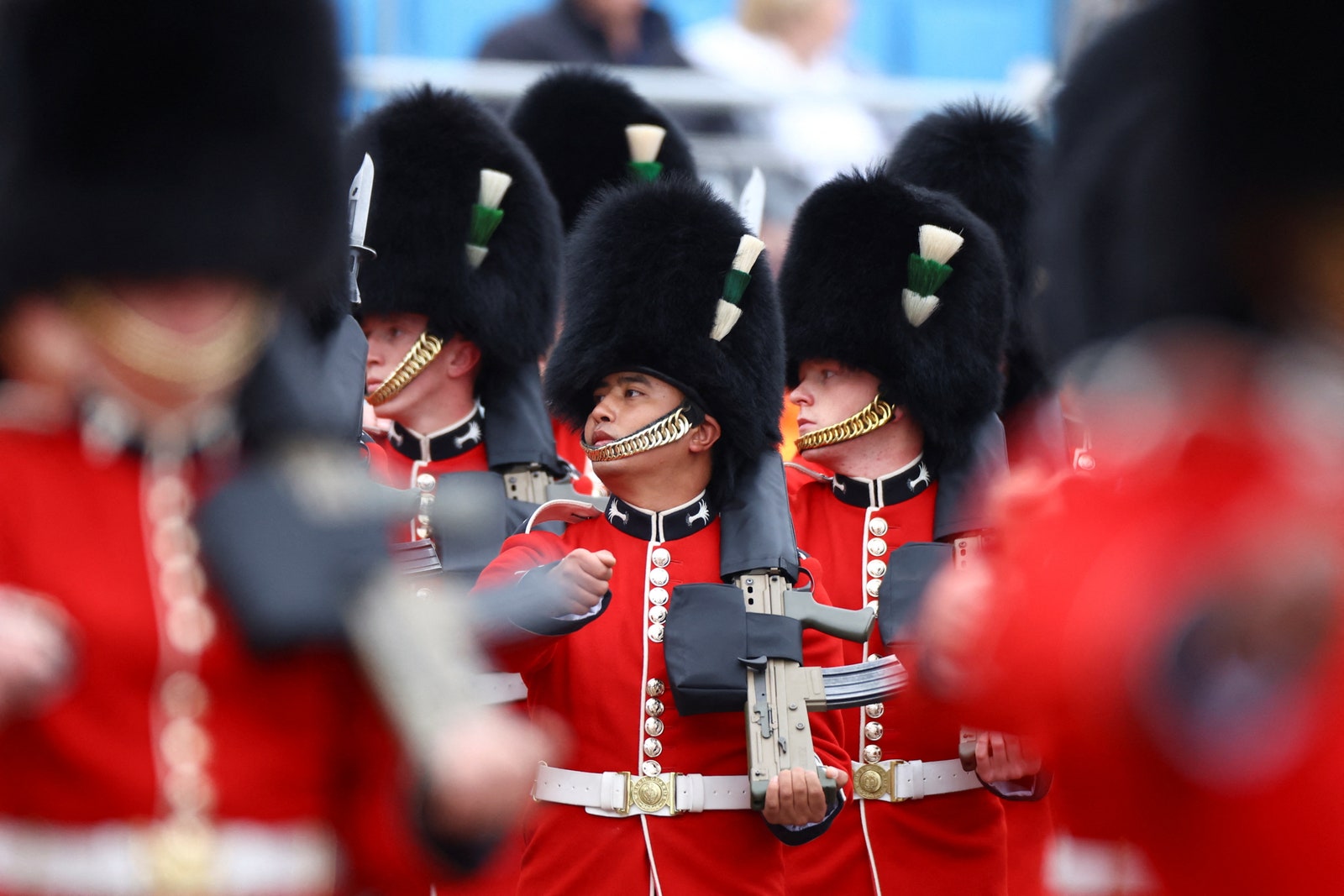 Image may contain Human Person Funeral Military Military Uniform People Guard and Jan Friesinger