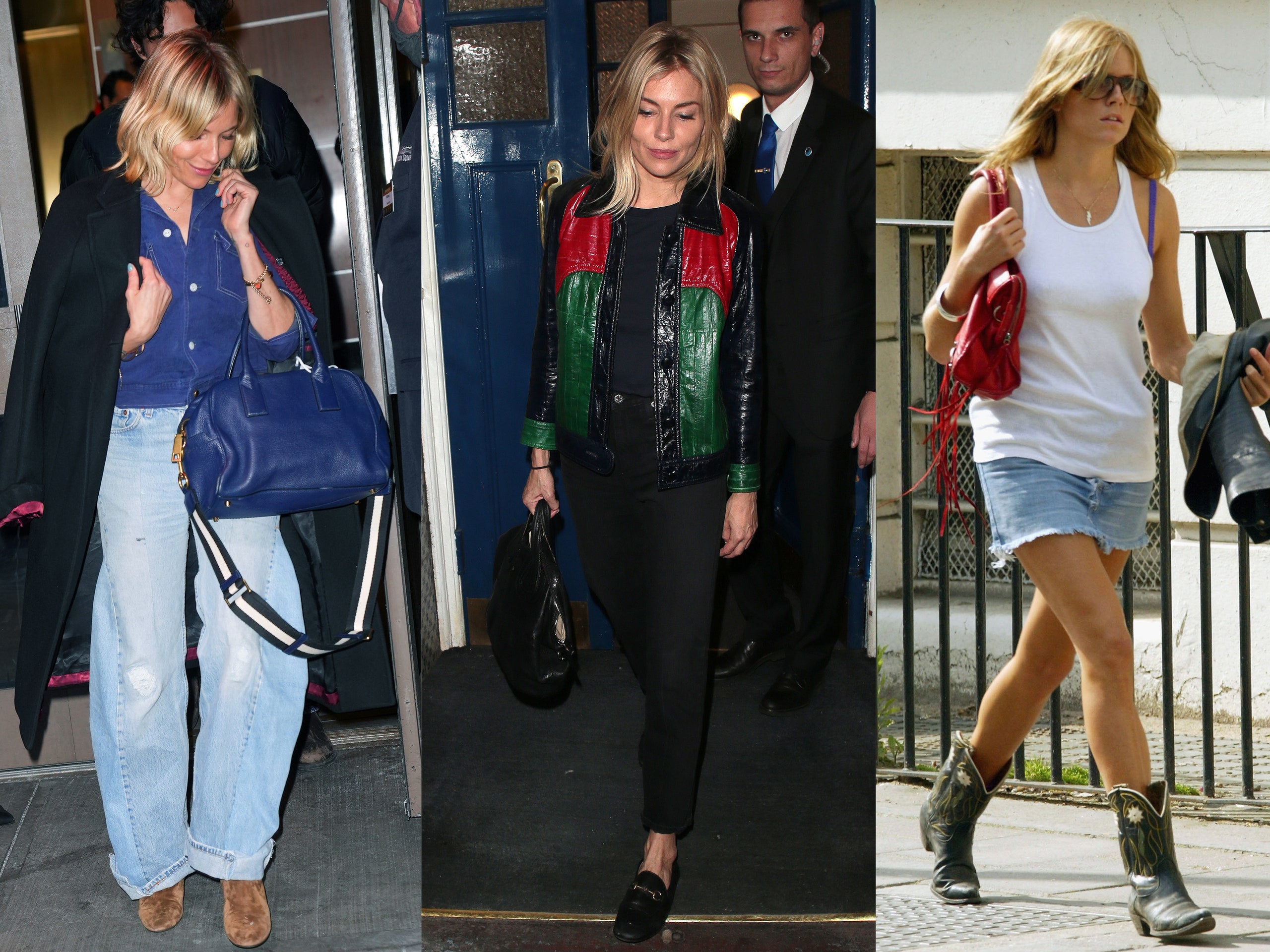 10 Times Sienna Miller Has Proved That Denim Is the Ultimate Wardrobe Staple