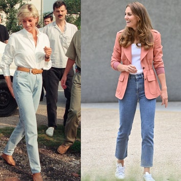 Fit for Royalty: Shop the Jeans Worn by Princess Diana, Kate Middleton, and Meghan Markle
