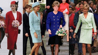 Image may contain Person Diana Princess of Wales Flower Flower Bouquet Plant Flower Arrangement Clothing and Shoe