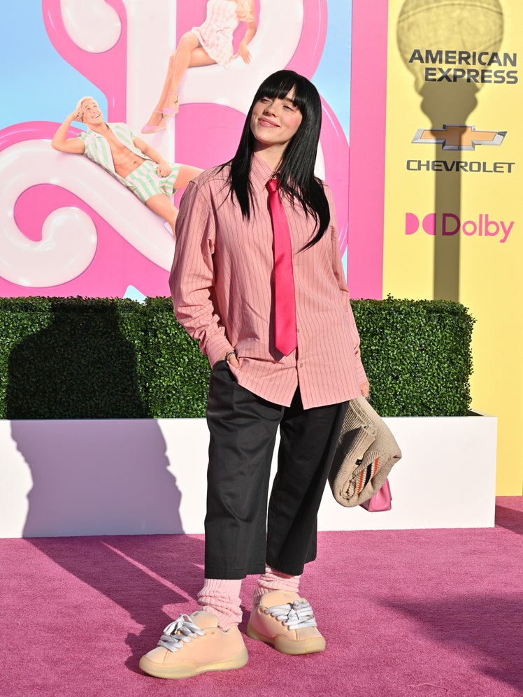 Billie Eilish Brought Bratz Doll Energy to the <em>Barbie</em> Premiere