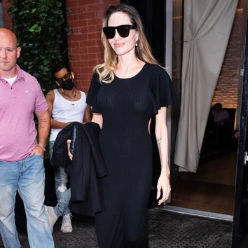 Angelina Jolie’s Cut-Out Dress Will Make You Do a Double Take