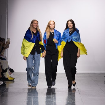 At London Fashion Week, a Trio of Ukrainian Designers Brought Unabashed Optimism