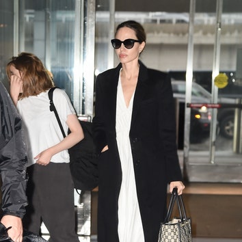 Angelina Jolie Is Committed to Dressing Up at the Airport