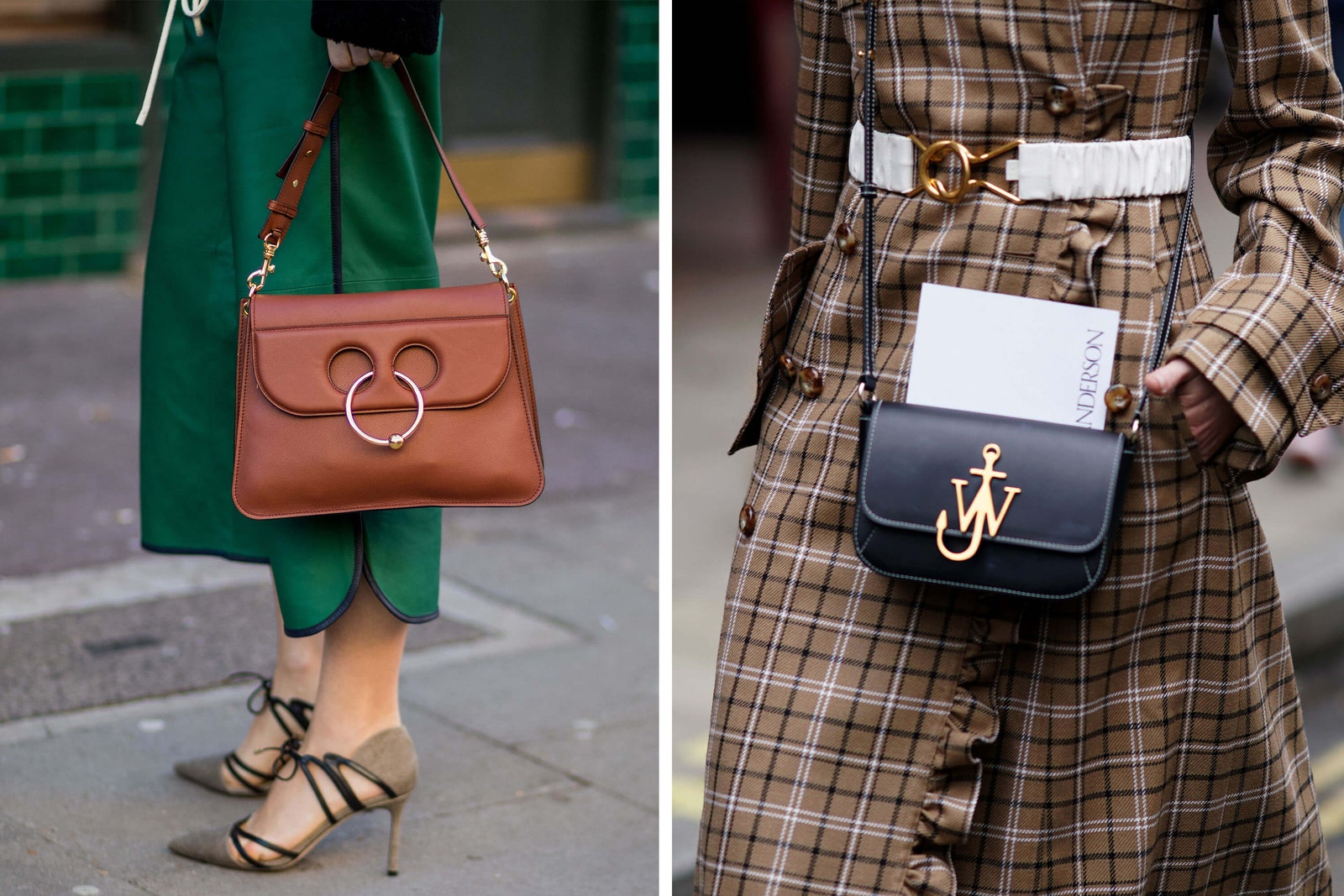 JW Anderson Anchor and Pierce bags.