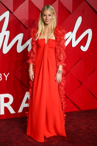 Gwyneth Paltrow in archive Valentino