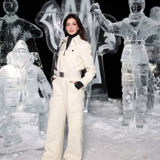 A Puffer-Clad Anne Hathaway And A Piano Solo From Willow Smith: Inside Moncler’s Snow-Capped St Moritz Show