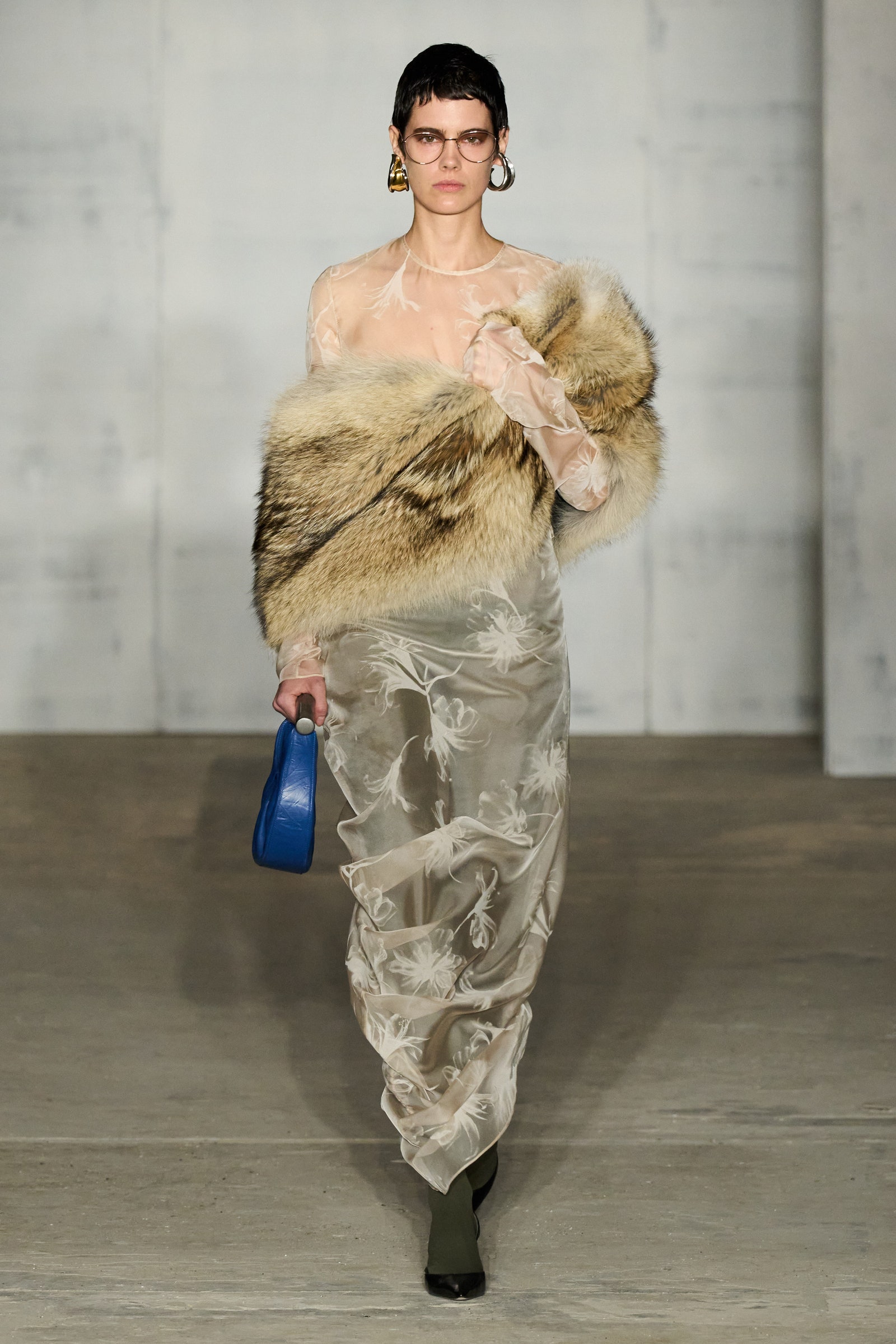 Puppets and Puppets used vintage upcycled fur for their Fall 2024 collection.