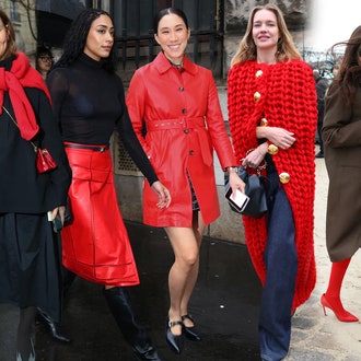 Go Rouge! 6 Red Outfits to Copy From the Paris Fashion Week Street Style Set
