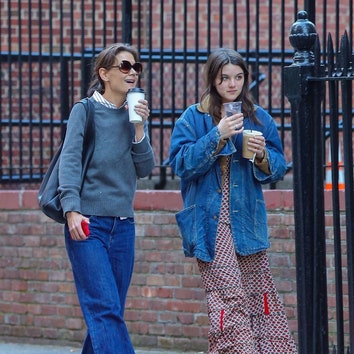 Katie Holmes and Suri Cruise Share Some Very Stylish DNA