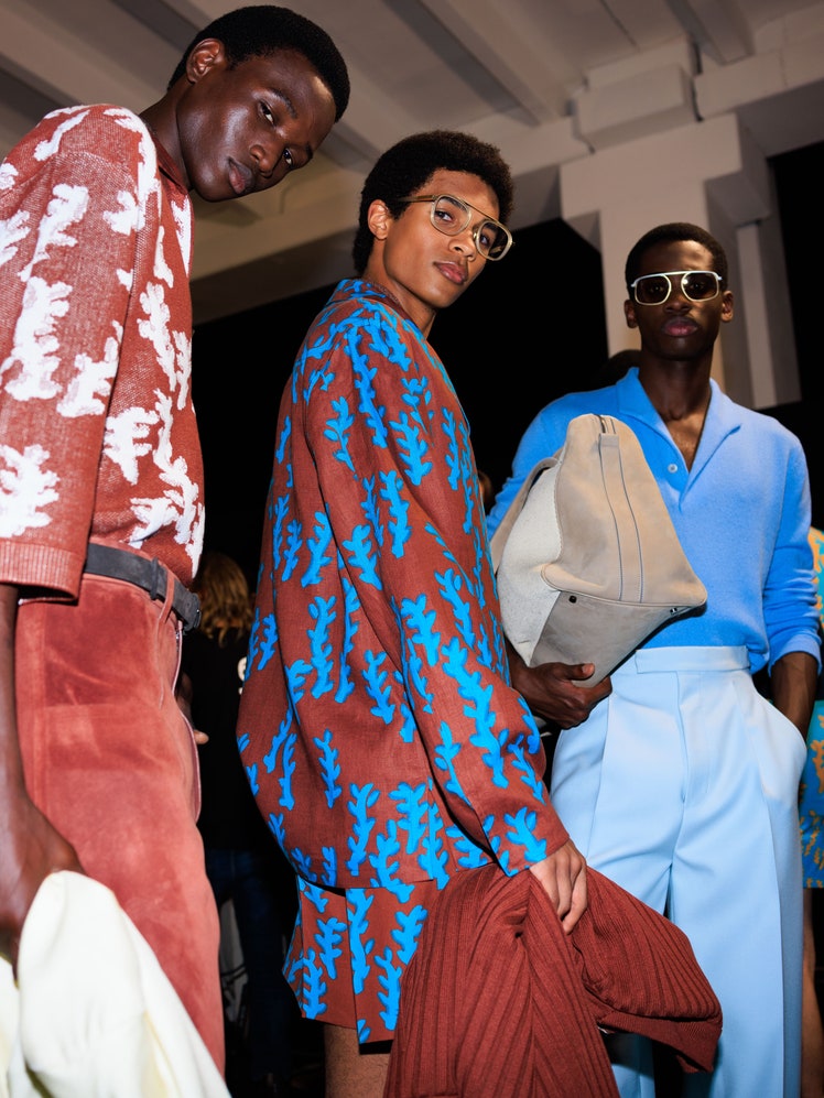 The Best Behind-The-Scenes Photos From the Spring 2025 Menswear Shows in Milan