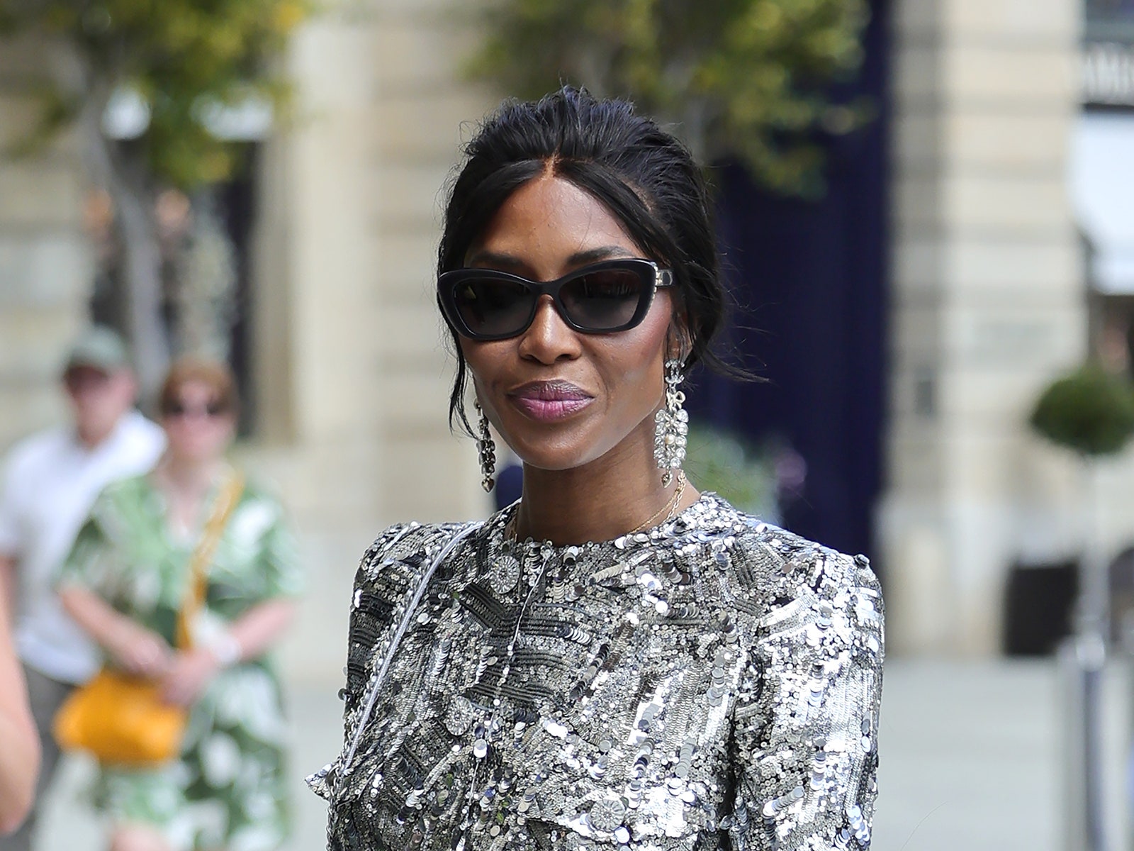 Naomi Campbell Pairs Chanel Couture With an Unexpected Shoe