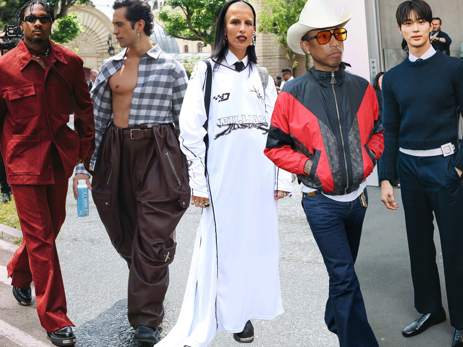 Street Style at the Spring 2025 Menswear Shows Was About the Statement Piece