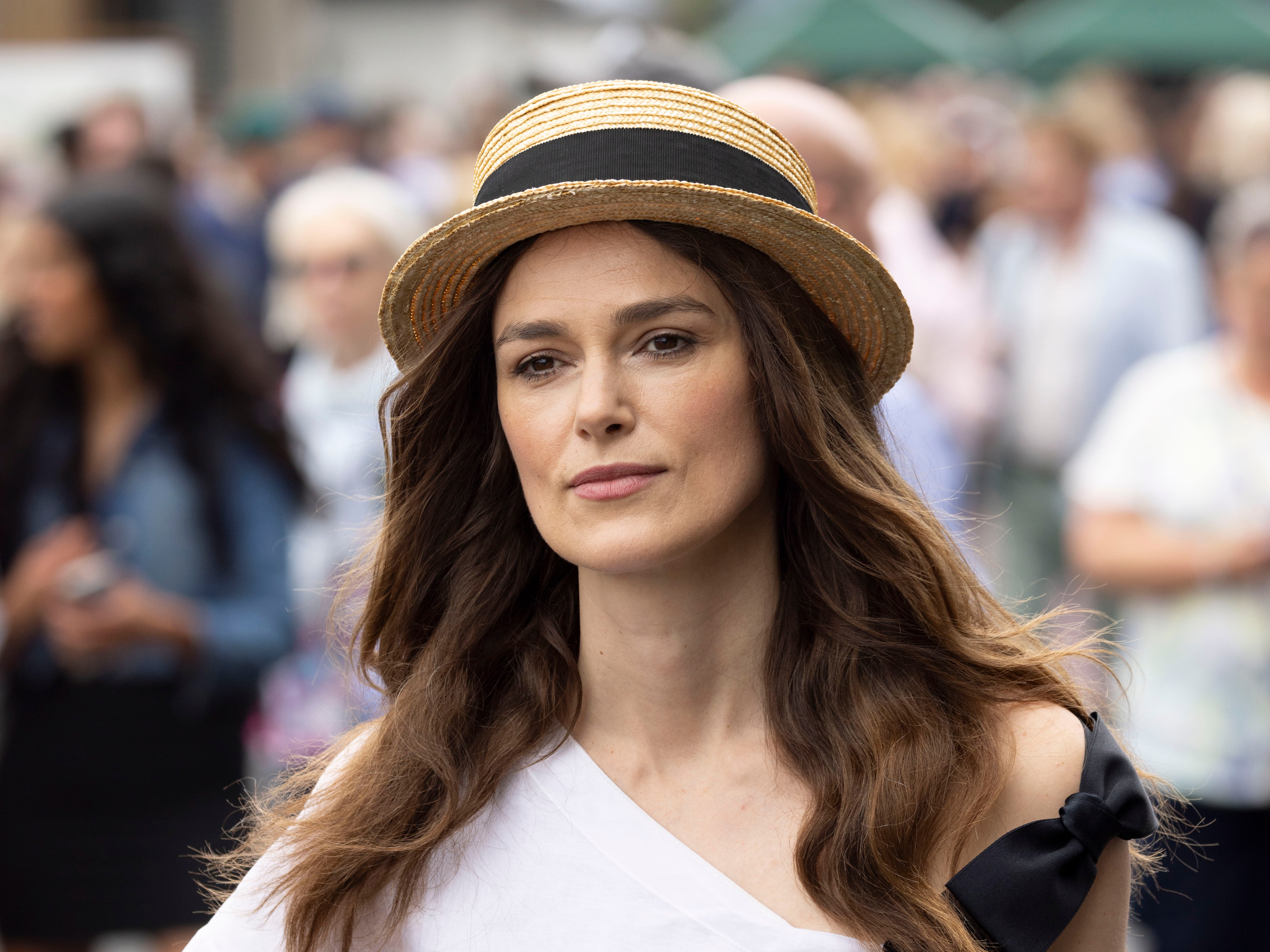 Keira Knightley Channels Our Favorite Children’s Book Heroine at Wimbledon