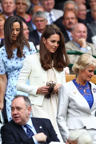 Image may contain Alex Salmond Carla Overbeck Pippa Middleton Pippa Middleton Person Accessories Formal Wear and Tie