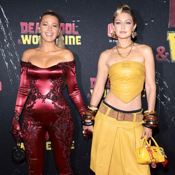 Gigi Hadid and Blake Lively Do BFF Beauty at The Deadpool & Wolverine Premiere