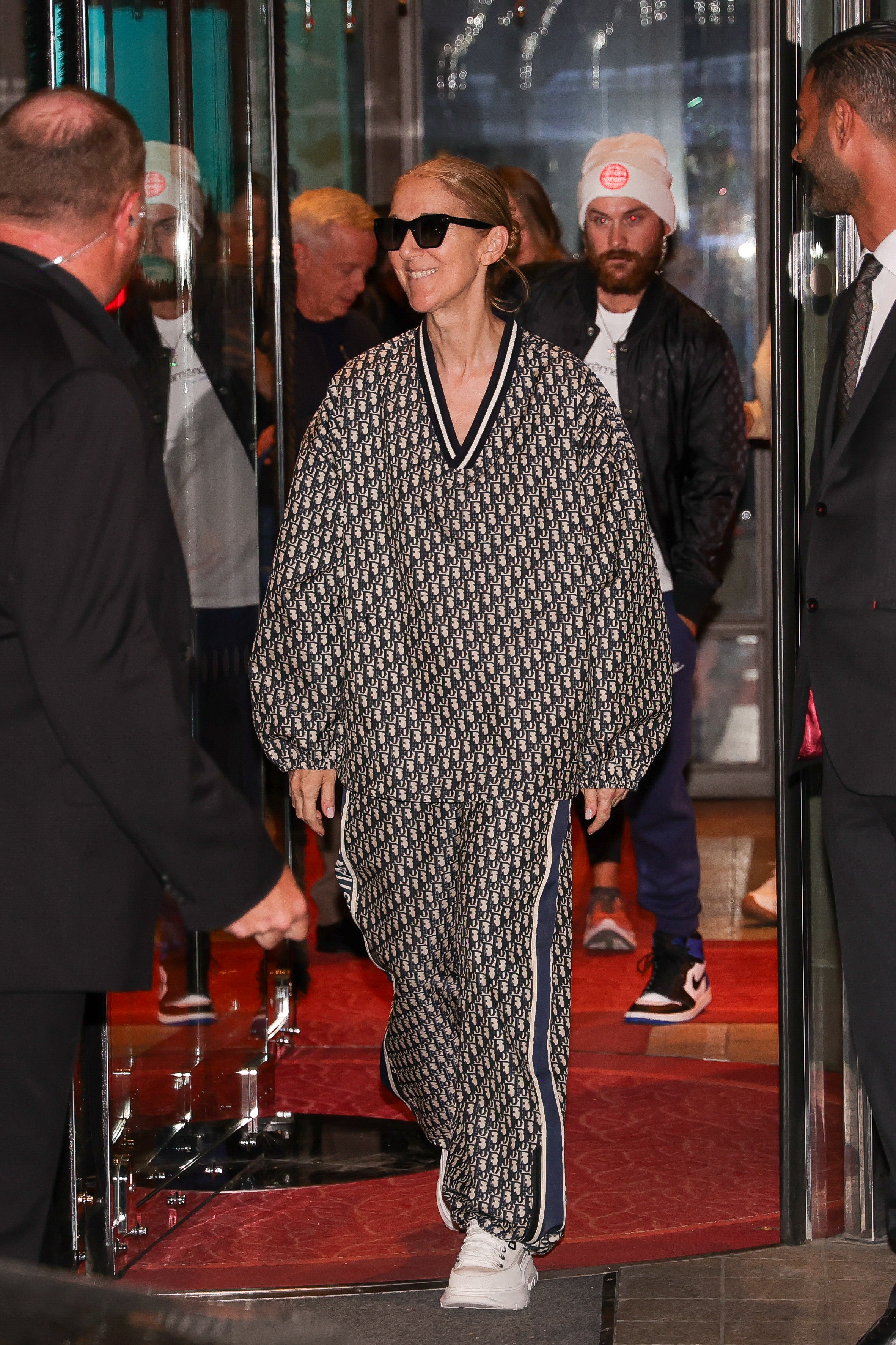 PARIS FRANCE  JULY 25 Celine Dion is seen on July 25 2024 in Paris France.