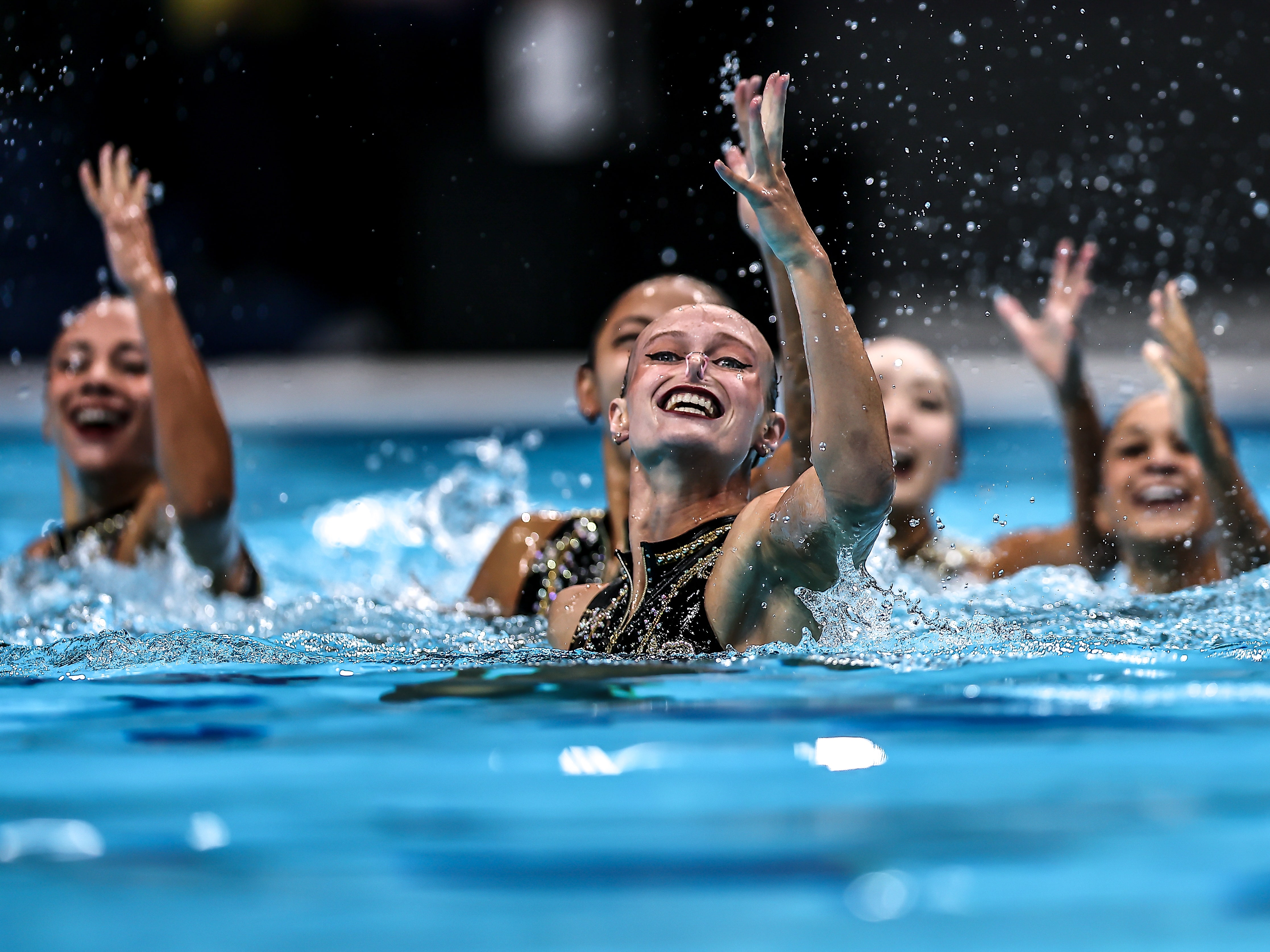 Artistic Swimmers Reveal How They Keep Their Hair and Makeup Perfect