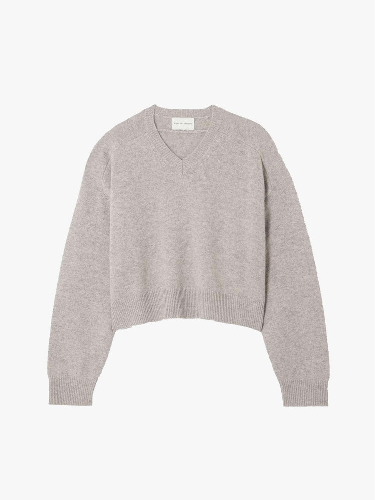 Image may contain Clothing Knitwear Sweater and Sweatshirt