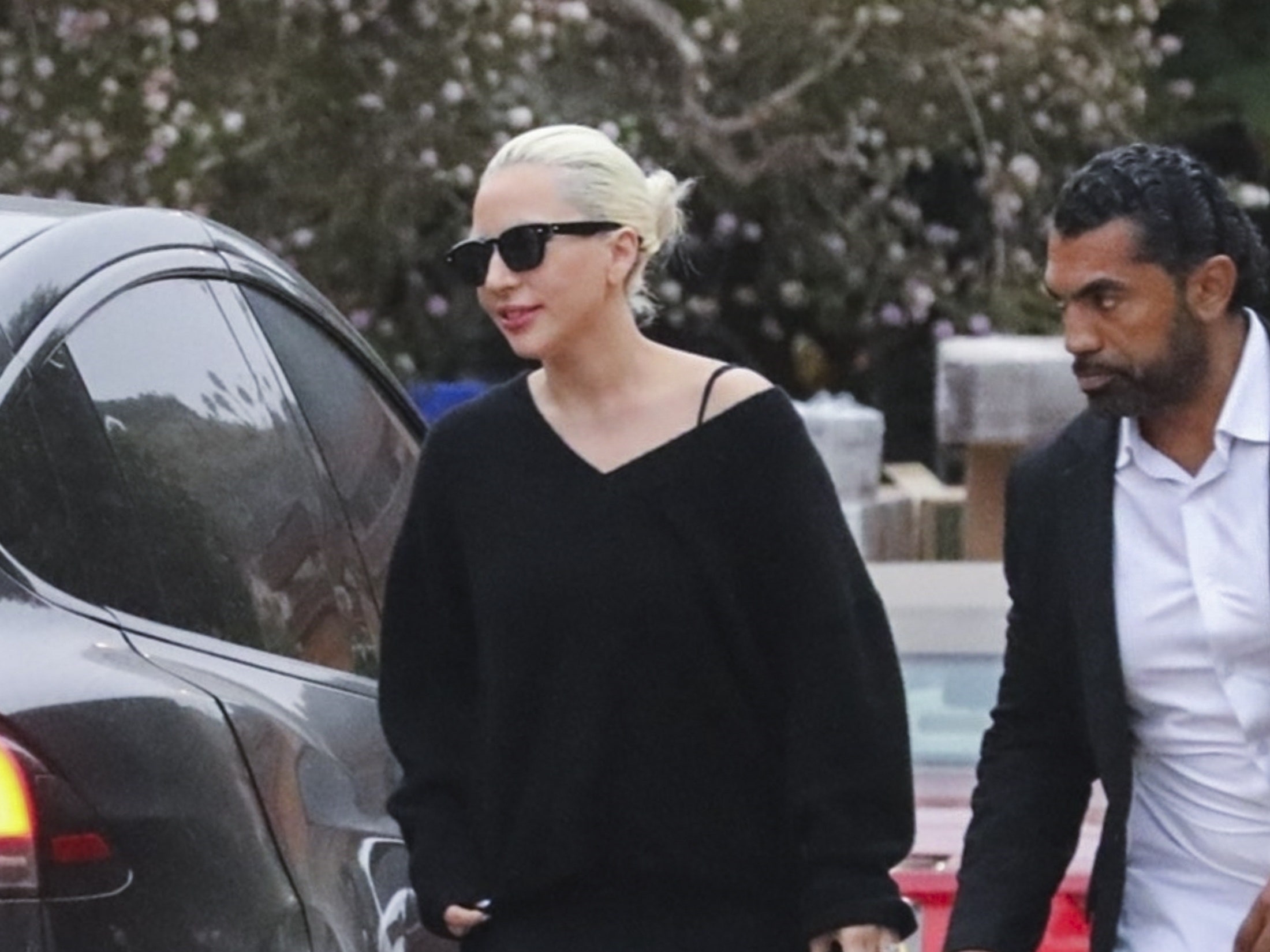 With Her Bottega Bag and 6-Inch Heels, Lady Gaga Proves an All-Black Outfit Isn’t Boring