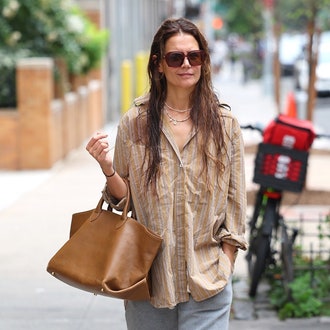 Katie Holmes Has Already Bagged Her Back-To-School Tote