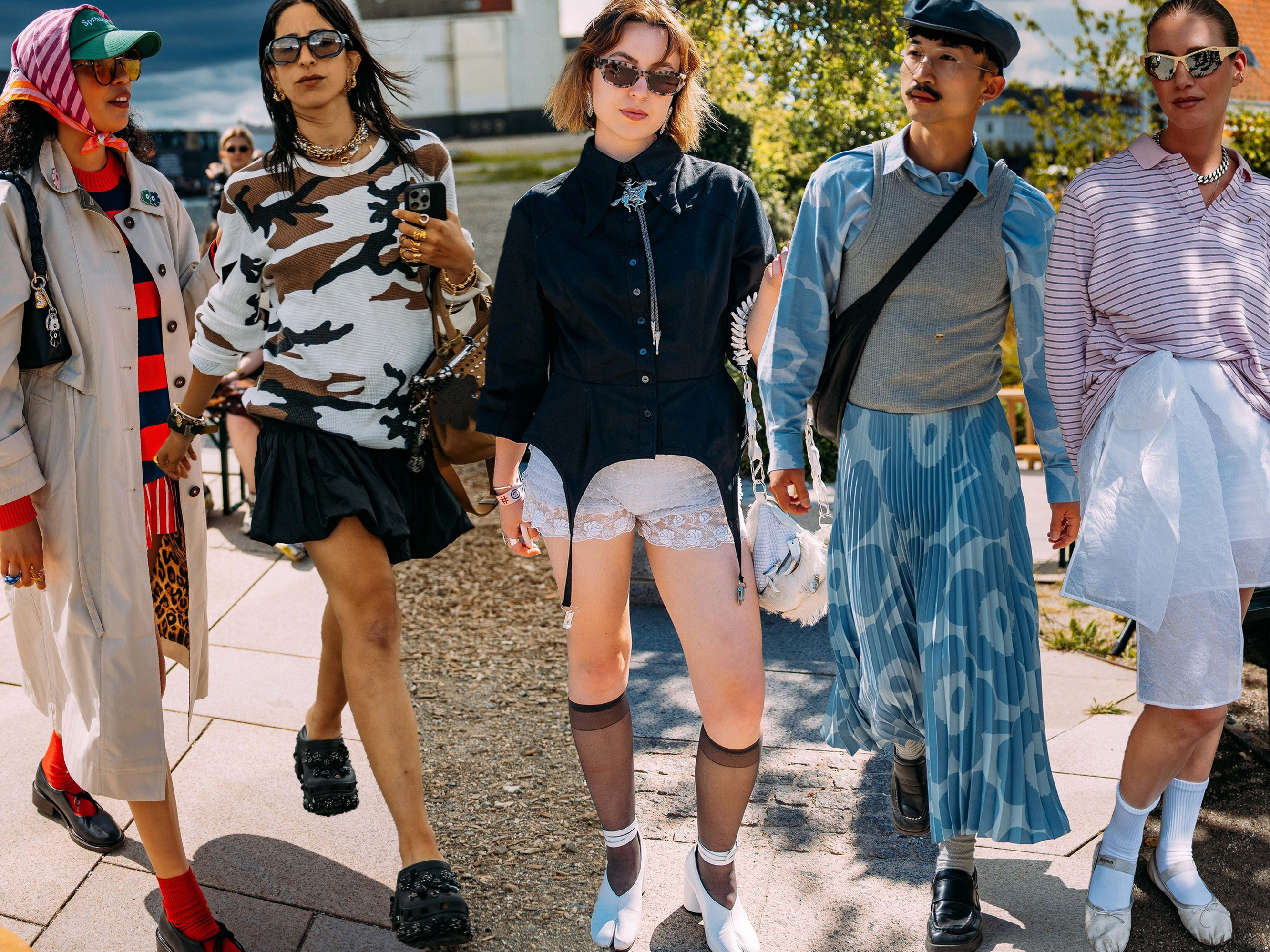 Street Style at the Spring 2025 Shows in Copenhagen Was All About Comfort, Camouflage, and Class-Ready Polos