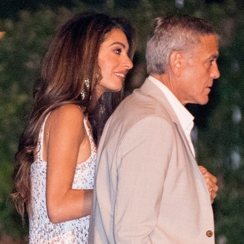 10 Years In, Amal Clooney Still Channels Bridal Fashion for Date Night