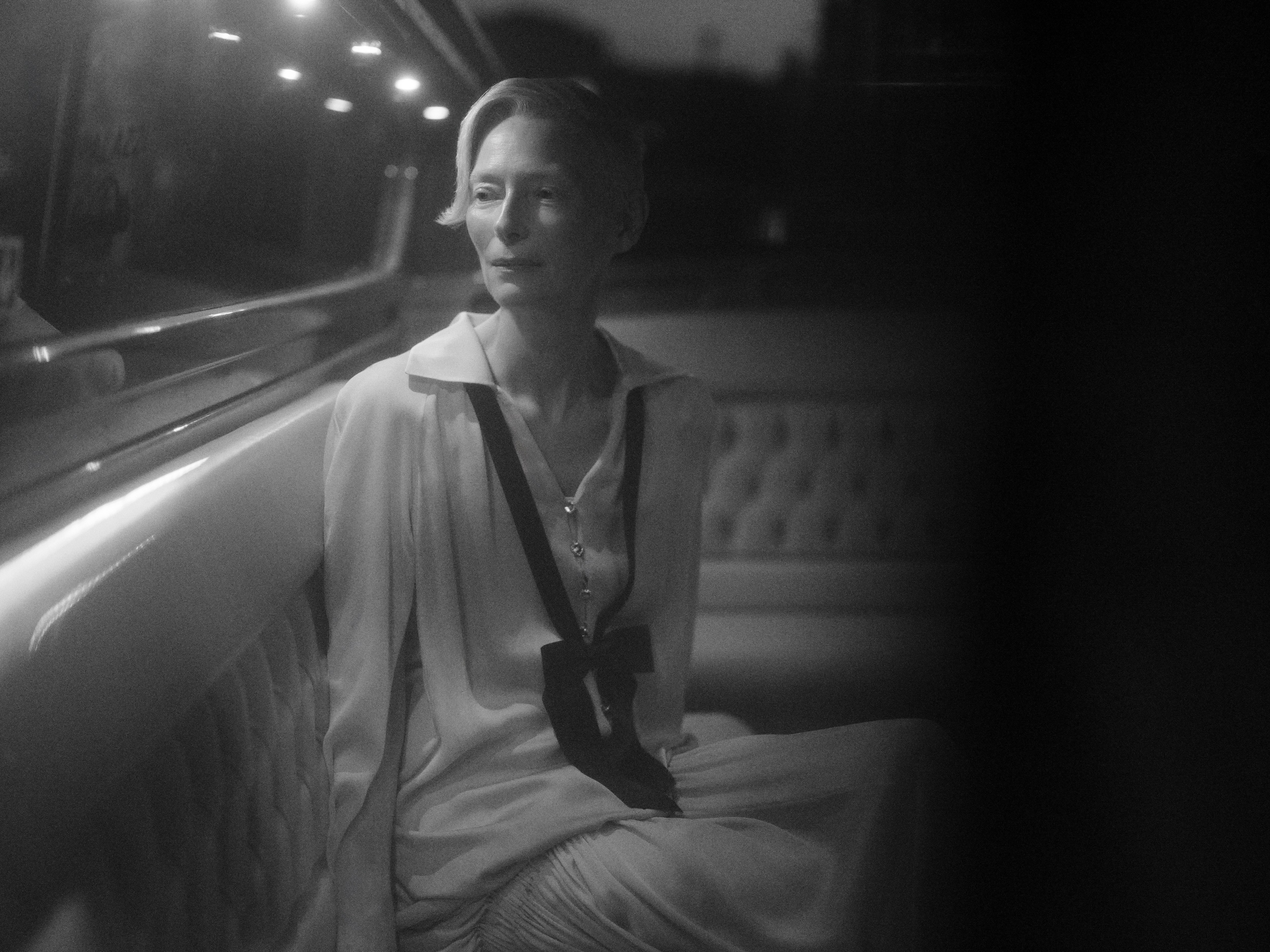 The Night Before The Room Next Door Premiere, Tilda Swinton Spent the Evening With Chanel