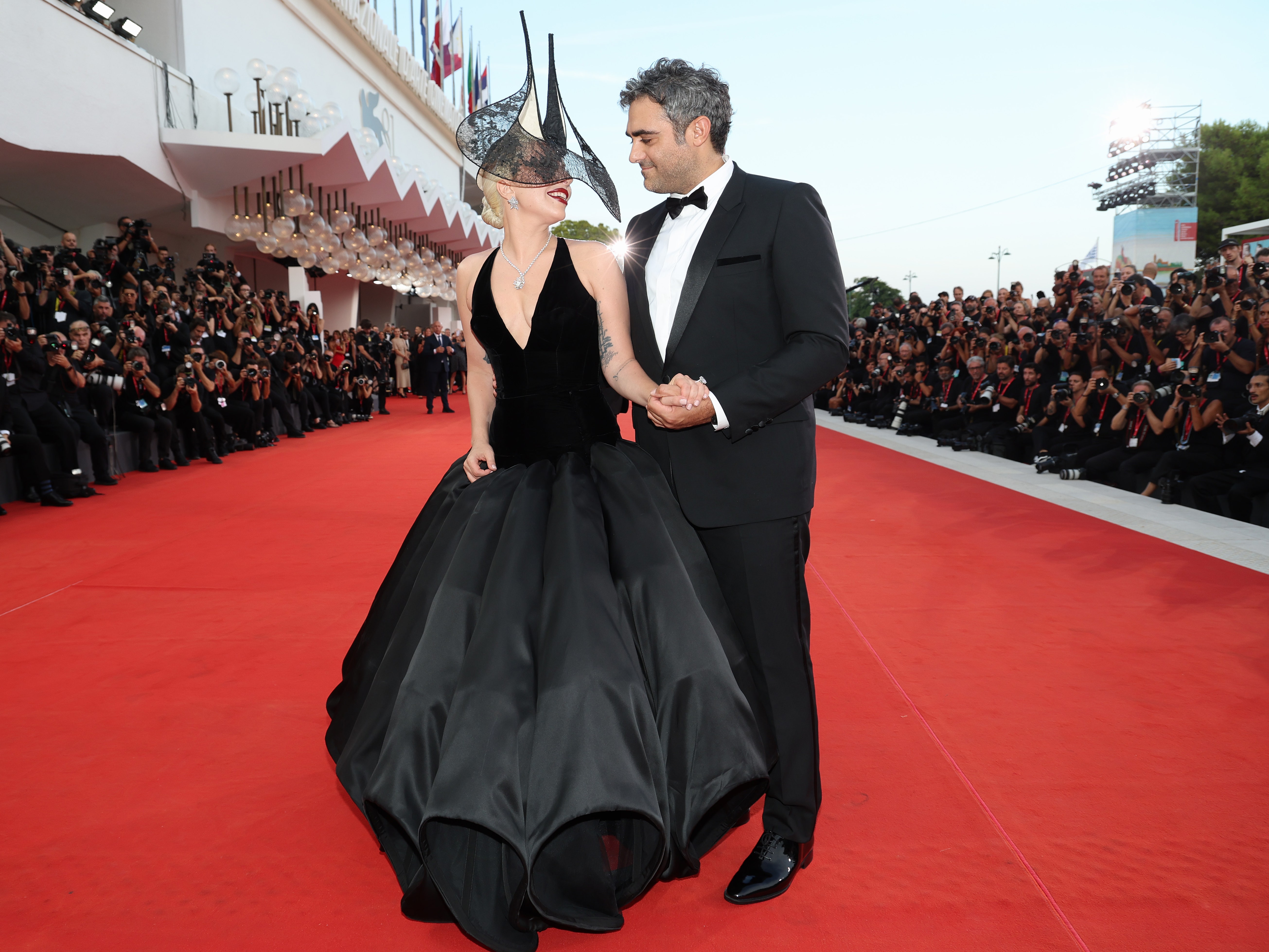 Lady Gaga and Michael Polansky Make Their Red Carpet Debut in Venice