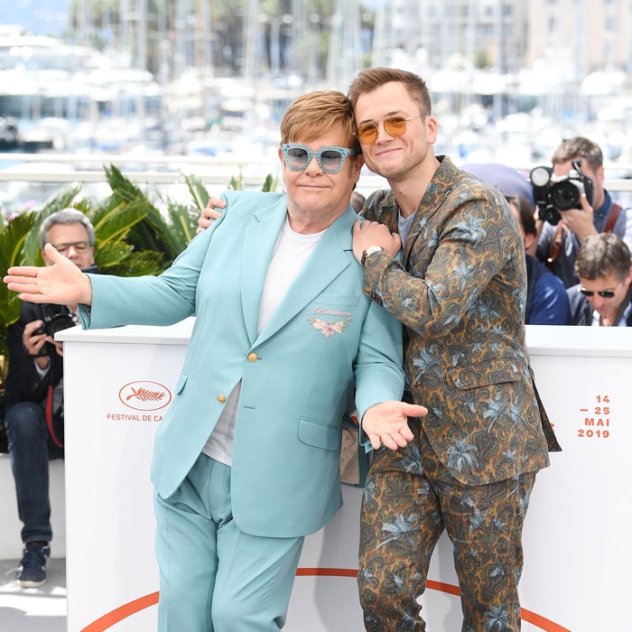 Inside the Rocketman wardrobe with Taron Egerton