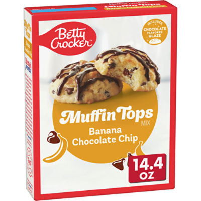 Betty Crocker Banana Chocolate Chip Muffin Tops Mix, 14.4 oz