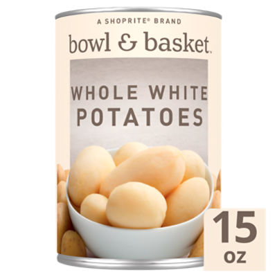 Bowl & Basket Whole White Potatoes, 15 oz