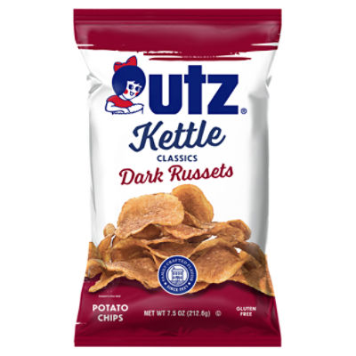 7.5 Utz Kettle Classics Dark Russets Potato Chips