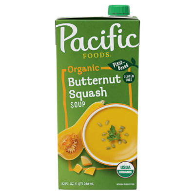 Pacific Foods Organic Butternut Squash Soup, 32 oz Carton