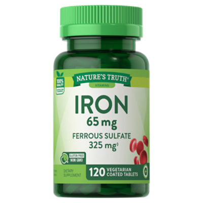 Nature's Truth Iron 65 mg Ferrous Sulfate 325 mg ◊