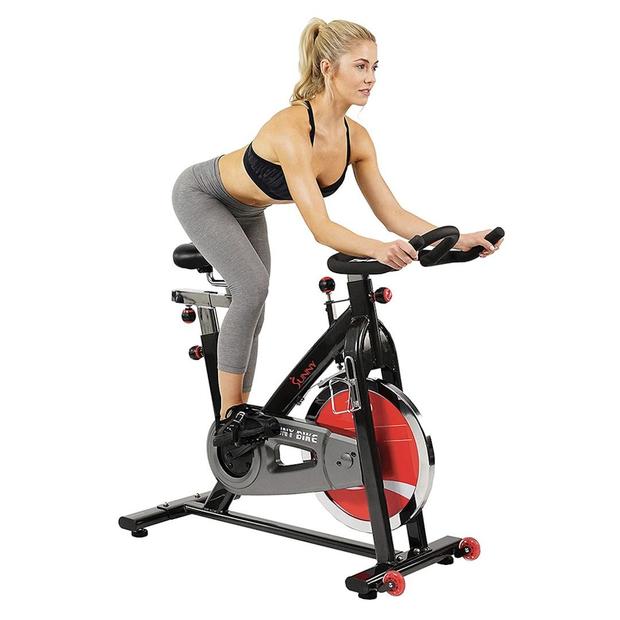 Peloton alternative: Sunny Health & Fitness Indoor Exercise Bike 