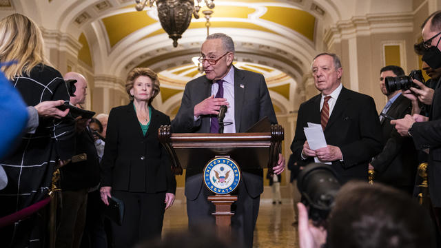 Senators Hold Weekly Policy Luncheons At The Capitol 