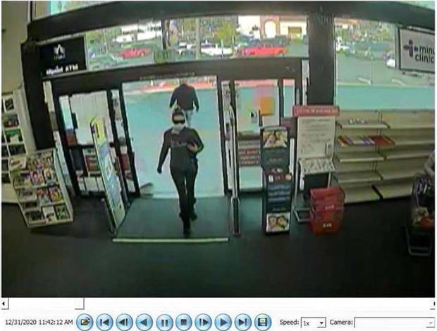 Jade Janks surveillance at CVS 