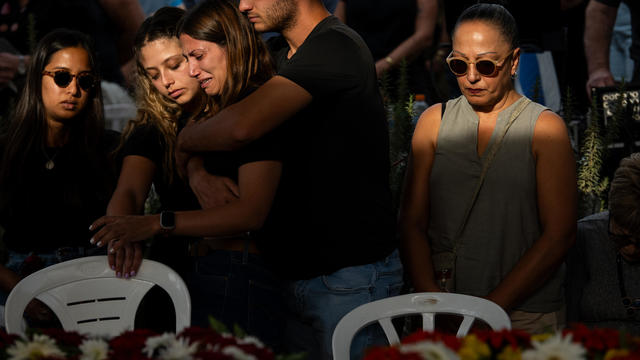 funeral of Lili Itamari and Ram Itamari Israel 