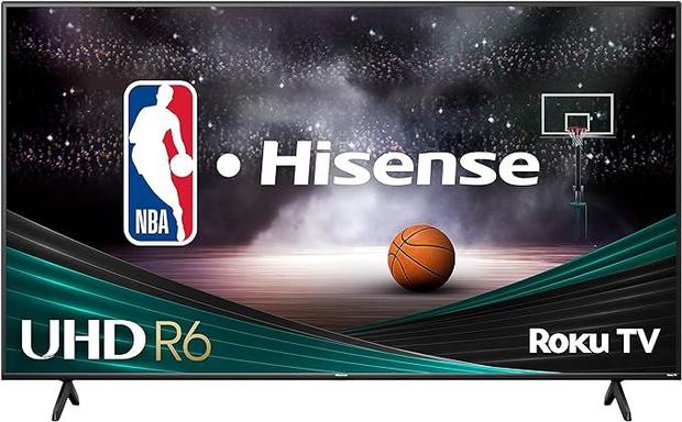 Hisense 65-Inch Class R6 Series 4K UHD Smart Roku TV 