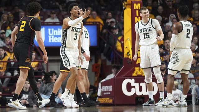 Michigan St Minnesota Basketball 