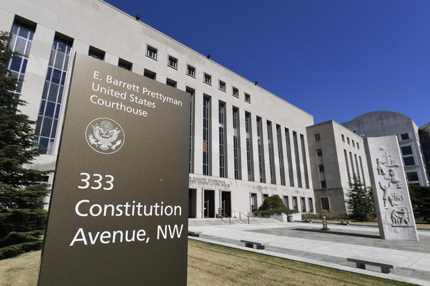 A view of the E. Barrett Prettyman Courthouse in Washington, D.C., on Oct. 11, 2019. 