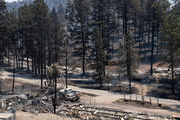 South Fork Fire near Ruidoso 