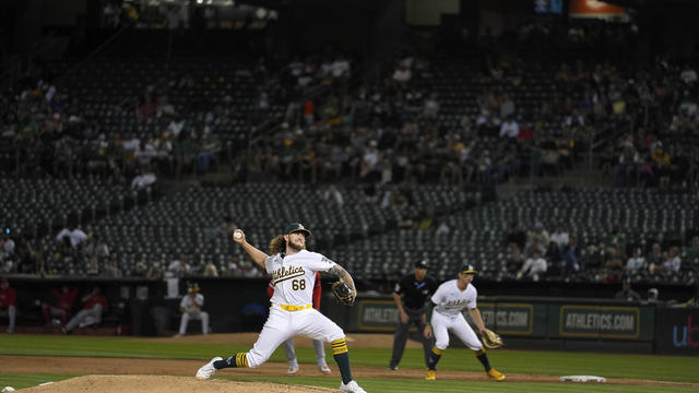 Angels Athletics Baseball 