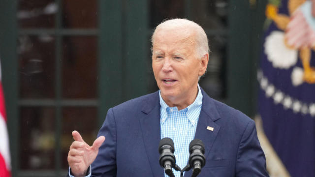 US President Biden hosts 4th of July BBQ in White House for service members 