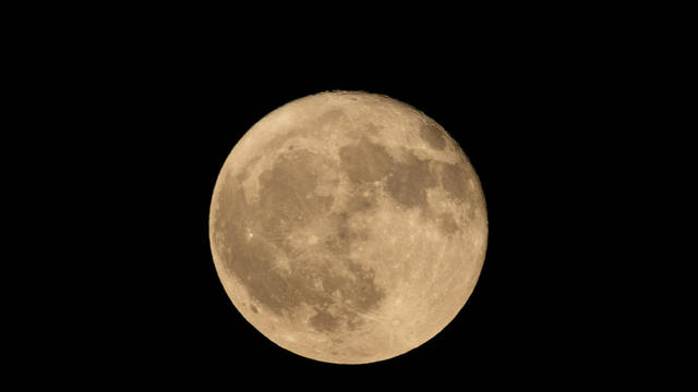 Strawberry Moon In Italy 