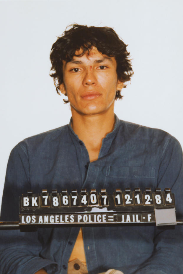 Mass Murderer Richard Ramirez After Being Captured by Police 