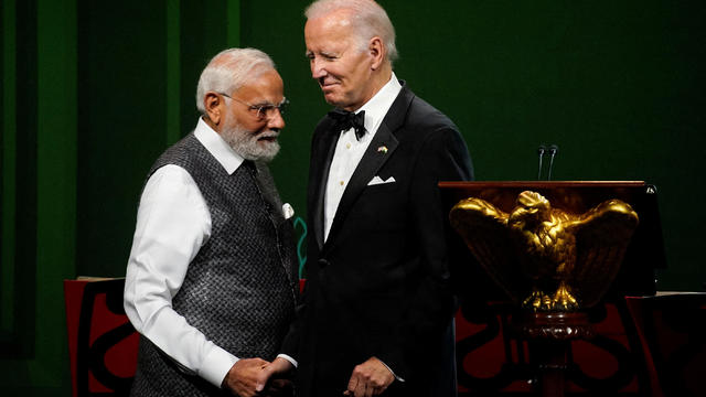 FILE PHOTO: U.S. President Joe Biden hosts an official state dinner for India's Prime Minister Narendra Modi at the White House 