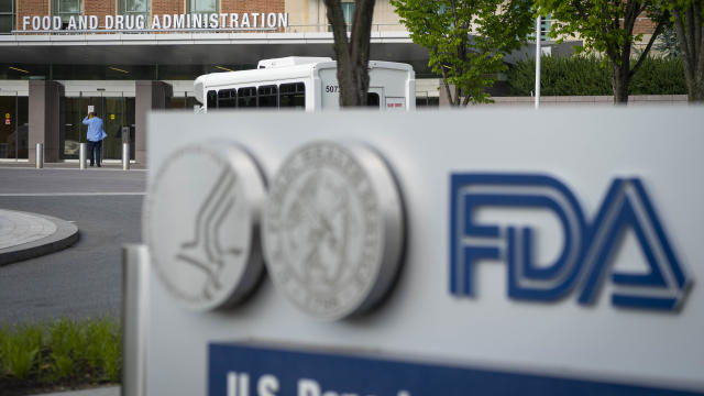 FDA sign outside the agency's headquarters building In Maryland 